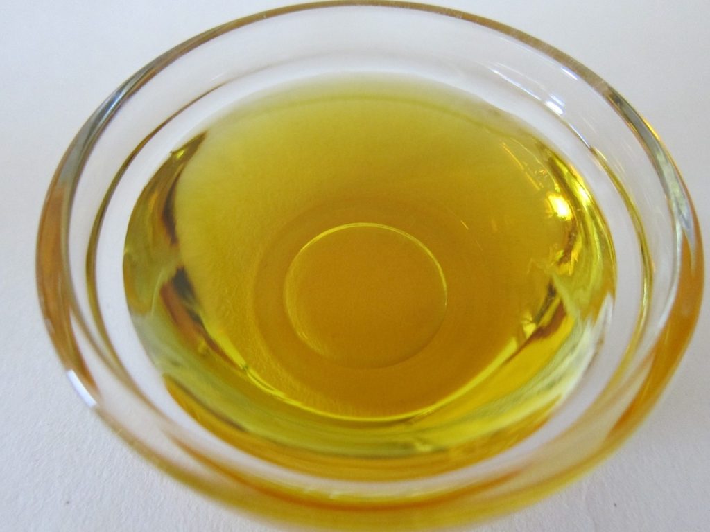 масло растительное от клея