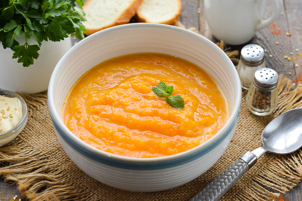 Тыквенный суп-пюре: 20 пошаговых рецептов с фото